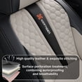 thumbnail image 7 of 2014 for Jeep Wrangler Seat Cover, Leather 5 Seats Full Set Waterproof Protect and Upgrade Seats, Black and Gray Car Seat Covers, Only 4 Doors, Airbag-Compatible, 7 of 7