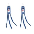 thumbnail image 1 of Christmas Windsock Santa Claus Hanging Decorative Cloth for Christmas Tree Decoration 2pcs (2), 1 of 5