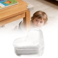 thumbnail image 2 of Corner Protectors for Tables,Thickened Silicone Corner Bumpers, Furniture Edge Guards Corner Protectors Safety Covers,Soft Cushion Shockproof No Tools Install Durable Decorative Bumper,Transparent, 2 of 9