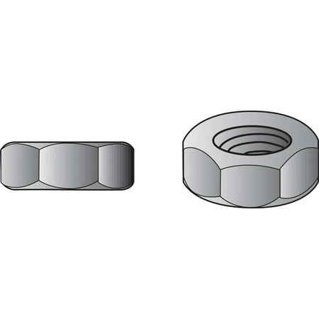 UPC 008236129113 product image for 25# FIN HEX NUTS 5/8-11 | upcitemdb.com