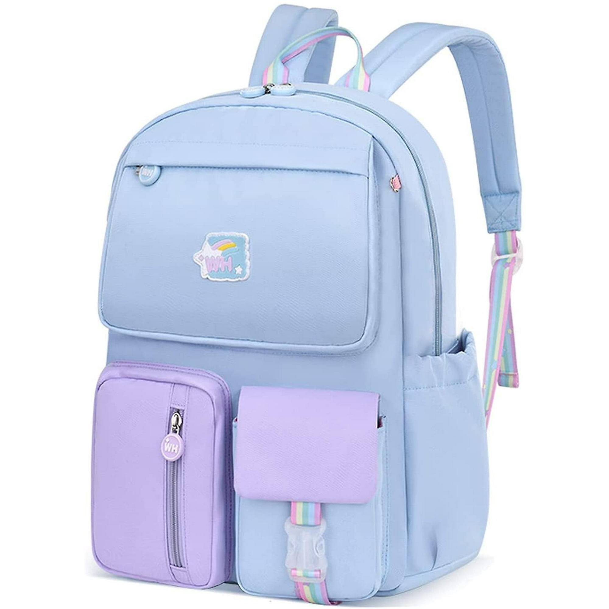 Purple and blue backpacks hotsell