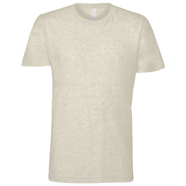 Bella + Canvas - Camiseta CVC jaspeado unisex para adultos (Natural Jaspeado)