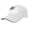 white, variant on 250 Years American 1776-2026 250th USA Patriotic Mesh Sandwich Brim Hat for Women Men, Trucker Cap, Polyester, Fits 22-23" Head - black