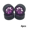 thumbnail image 2 of RC CAR LEDES EXQUESITO ACTUALIZACIONES DE NEVÉS DE NEVÉS DE MODIFICACIÓN PIEZAS DE MODIFICACIÓN ACCESORIOS DE ACCESORIOS DE ACCESORIOS PARA 124016 124019 144002 1 PURPLE 4 SETS Inevent FN001441-03, 2 of 7