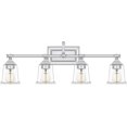 thumbnail image 2 of Quoizel Nicholas 4-Light Bathroom Vanity Light in Polished Chrome, 2 of 2