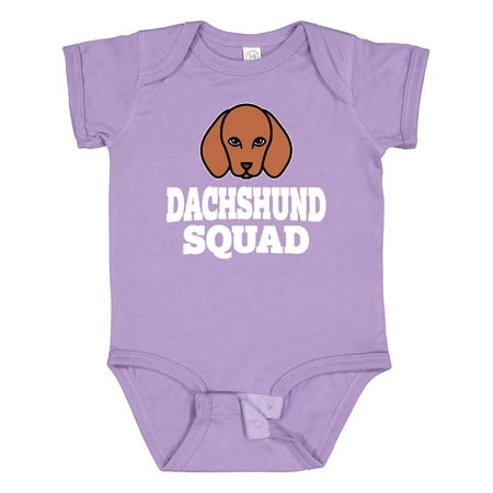 

Inktastic Dog Dachshund Squad Gift Baby Boy or Baby Girl Bodysuit