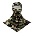 thumbnail image 1 of Sun Protective Scarf Breathable Mesh Print Head Wrap for Women Men Outdoor Activities Daily Use Windproof, 1 of 3