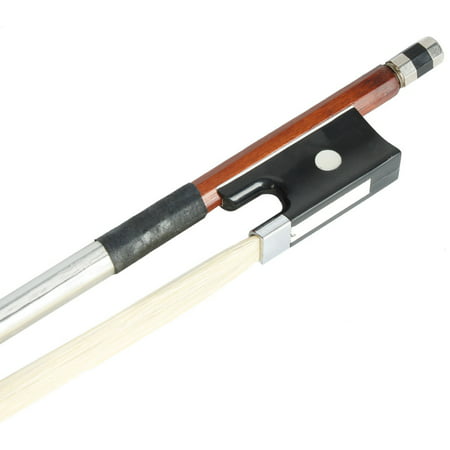 GLiving  4/4 High Quality Arbor Violin Bow for  Violin with Black Handle for Professional Players