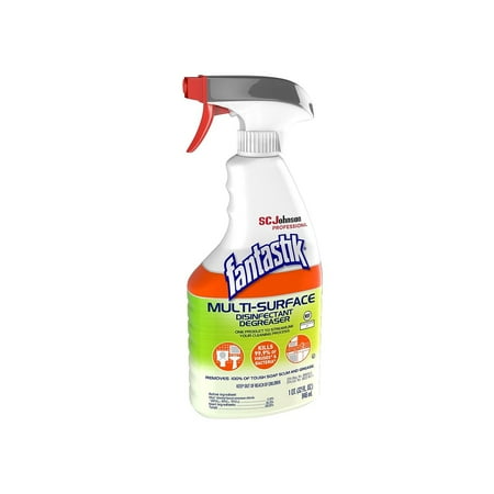 Fantastik SC Johnson Professional Disinfectant Degreaser, Fresh Scent, 32 Oz