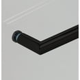 thumbnail image 6 of Craft + Main Cvdp6069-Cl Cove 69" High X 60" Wide Pivot Semi Frameless Shower Door - Black, 6 of 7