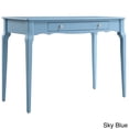 thumbnail image 4 of Weston Home Catalpa Office Writing Desk with Drawer, Red, 4 of 5