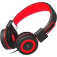 thumbnail image 1 of Auriculares supraaurales plegables ELECDER i37 para niños con conector de 3,5 mm, 1 of 7