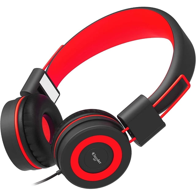 Auriculares supraaurales plegables ELECDER i37 para niños con conector de 3,5 mm