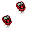 thumbnail image 2 of bedienty Finger Counter Handheld Tally Counters with Sensitive Buttons Finger Ring Golf Digit Stitch Marker Save Power Type 2 2Set, 2 of 6