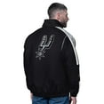 thumbnail image 2 of Men's Starter  Black San Antonio Spurs Freestyle Lightweight Full-Zip Jacket, 2 of 2
