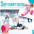 thumbnail image 4 of HYCLES Kids Ski Socks, Long Keen High Thermal Winter Socks for Boys, 2 Pairs Colorful Warm Ski Socks for Children, Soft Breathable Winter Outdoor Ski Socks for Skiing Skating Snowboarding, 4 of 6