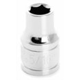 thumbnail image 1 of Performance Tool Socket W38010 3/8 Inch Drive; 5/16 Inch; Standard; 6 Point; Polished Nickel Chrome Plated; Vanadium Alloy Steel; Single, 1 of 4