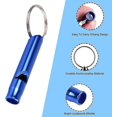 thumbnail image 2 of SHENMO Ensemble de Sifflet Extérieur en Alliage d'Aluminium - 5 Pcs, Idéal pour Randonnée, Camping et Escalade, 2 of 5