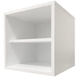 thumbnail image 1 of Buro Flotante Baño Mdf Anti Humedad Bocina Regalo Blanco, 1 of 8