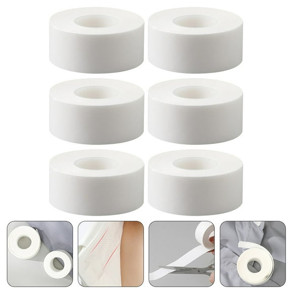 6 rolls Self-Adhesive Collar Protector,Sweat Pads Shirt Collar Tape Disposable Shirt Neck Liner Sticker Against Sweat Stain Sweat Absorbent Collar Liners Pads