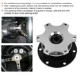 thumbnail image 4 of Steering Wheel Quick Release Hub, Quick Release Button Steering Wheel Strong Endurance Exquisite In Design  For, 4 of 8