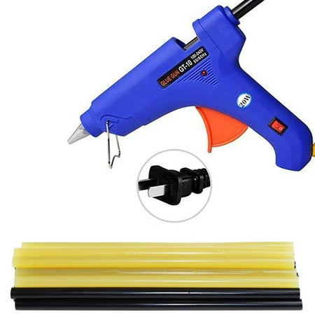 High Temperature Glue Gun - Hot Glue Gun Kits with 20pcs Glue Sticks High Temperature Melting Glue Gun for DIY Small Projects, Arts and Crafts, Home Quick Repairs,Artistic Creation and Christmas Decoration/Gifts 20Watts