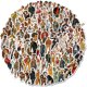 thumbnail image 1 of Paquete de pegatinas con personajes masculinos vintage, 100 unidades, de vinilo impermeable, 1 of 2