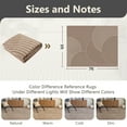 thumbnail image 5 of SIXHOME 5'x7' Area Rug Washable Boho Modern Rugs for Living Room Bedroom Jacquard Geometric Soft Carpet Non Slip Indoor Rugs for Dining Room Home Office Neutral Camel Brown, 5 of 8