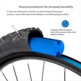 thumbnail image 3 of InsercióN de NeumáTico Sin CáMara para Bicicleta, Revestimiento de Llanta de Aire, Protector de Tubo, AmortiguacióN de Vibraciones una Prueba de Pinchazos, 3 of 5