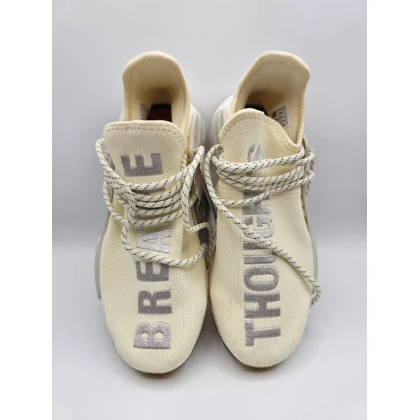 NEW Adi-das PW HU NMD PRD TRAIL PHARRELL WILLIAMS CREAM WHITE. Size 9