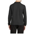 thumbnail image 2 of Mafoose Youth Long Sleeve Silk Touch Polo Black M, 2 of 4