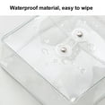 thumbnail image 3 of Ficarrico Bolsa de almacenamiento transparente Simple, bolsa de almacenamiento de objetos pequeños de PVC impermeable portátil, 3 of 5