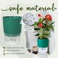 thumbnail image 4 of Flower Pot, Self Watering Pot Absorbing Multipurpse  For Indoor Plants, 4 of 8