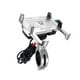 thumbnail image 1 of Soporte para teléfono para motocicleta Soporte para manillar Soporte para teléfono giratorio de aleación de aluminio de 360 ​​grados con cargador USB, plateado Inevent EL5145-03B, 1 of 7