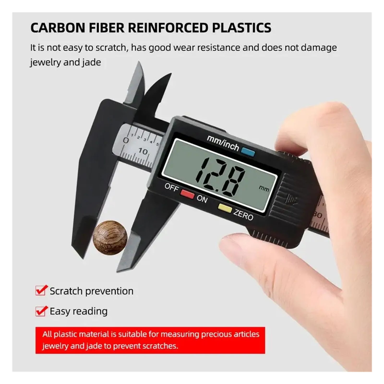 Hardened Stainless Steel 0-150 Mm Digital Caliper Electronic 0.1mm Vernier Caliper Measuring Tools Micrometro ,Precision Measuring