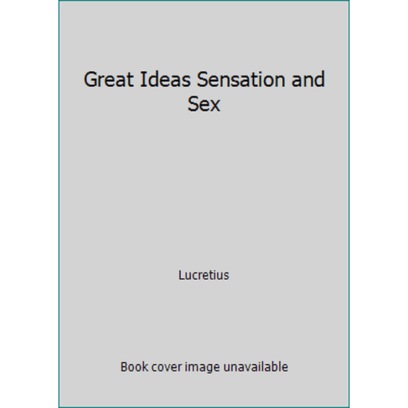 Pre-Owned Great Ideas Sensation and Sex (Unknown) 0141023821 9780141023823