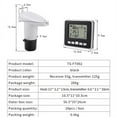 thumbnail image 2 of 1 x Water Level Sensor Transmitter 1 x Indoor Receiver 2 x Screws-White&Black, 2 of 8