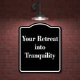 thumbnail image 2 of Your Project Our Commitment BLACK Aluminum Composite Sign 15''x18'', 2 of 9