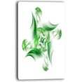 thumbnail image 2 of Rotation de Petite Fleur Verte de l'Univers - Impression sur Toile Florale, 2 of 3