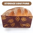 thumbnail image 2 of KAKOWELY Disposable Paper Loaf Pans for Baking Healthy and Safe to Use Multi Color Fits Kitchen Needs 25pcs,3.15"X2.95"X1.18", 2 of 5