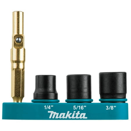 

Makita B-61581 4-Piece Impact Gold Removable Detachable Nutsetter