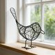 thumbnail image 4 of Iron Hollow Couple Bird Entrance Living Room Decoration Wine Cabinet Decoration Bedroom Dormitory Desktop Decoration Gift, 4 of 6