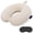Beige, variant on Neck Pillows for Sleeping Travel Pink Travel Pillow Comfortable U Shape Memory Foam Pillows Neck and Head Support Portable Travel Neck Pillow Suitable for Planes, Trains, Self-Driving Cars