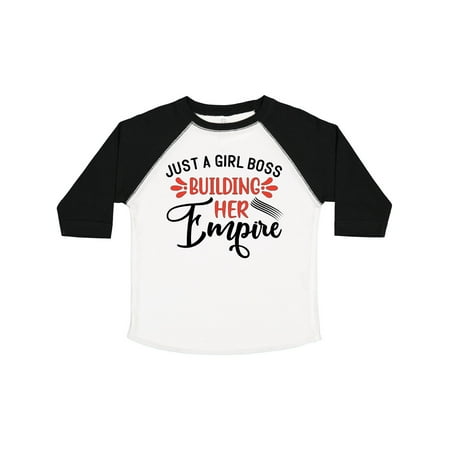 

Inktastic Just a Girl Boss Building Her Empire Gift Toddler Boy or Toddler Girl T-Shirt