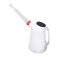 thumbnail image 2 of Milaget Oil Can Sturdy Oil Measuring Container for Garage Automotive Motorcycle Red Circle, 2 of 9