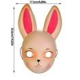 thumbnail image 2 of Musatteng Fluffy Bunny Ear Headbands - 6 Pack Photo Booth Props for Kids Parties, Carnival Masquerade & Easter Celebrations, 2 of 6