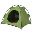 thumbnail image 4 of Cat House Pet Tent Nest Attachments Wear Resistant Cat Sleeping Bed Small Dog Bed for Camping Kitten Puppy Cats and Small Dog Green M, 4 of 7