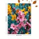 thumbnail image 3 of Qisvanset 12x16 Inch Pink Yellow Floral Canvas Print Wall Art, 3 of 5