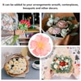 thumbnail image 3 of FUEENIRVA 100Pcs Artificial Orange Flower Heads Plum Blossom Faux Flowers for Romantic Scene Decoration, 3 of 8