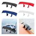 thumbnail image 3 of Alerón trasero universal de 6,7 pulgadas para coche, accesorio decorativo para coche Negro, 3 of 9